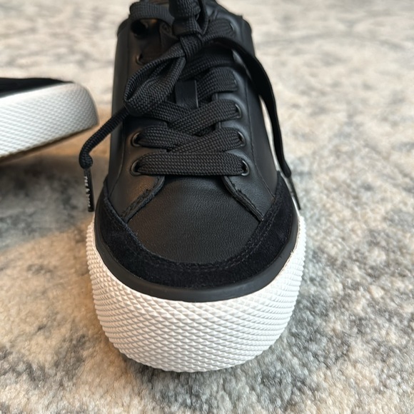 NWT Rag & Bone Army Low Black Leather - 37.5 - Picture 6 of 7